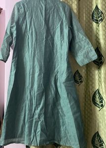 Max Chanderi Embroidered Kurti