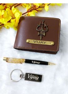 Personalized Wallet Gift Set