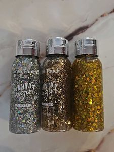 Hair Face Body Glitter Gel