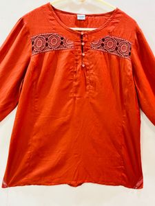 Stylish Rust Top