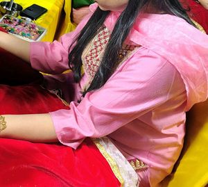 Pink sharara 🩷👌 M- L size