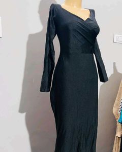 Black partywear Dress