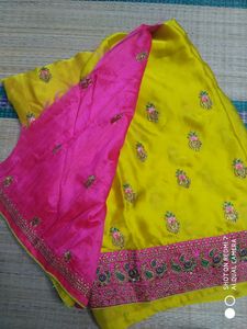 Designer Saree With Running Blouse
