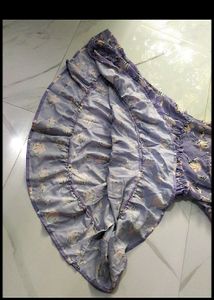 In Lavender Color Short Dress👗