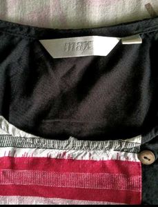 Striped Color Block Dress
