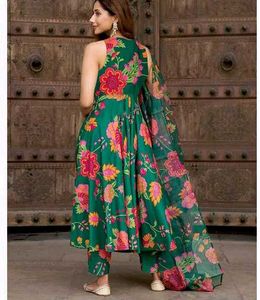Green Kurta Set