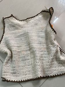 Crop Embroidered Shrug