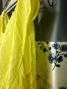 Lemon Yellow Aline Top