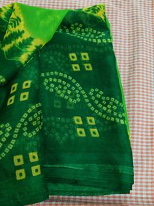 Green Fancy Saree