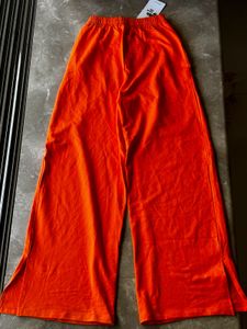 Orange Relaxed Fit Track Pant🧡