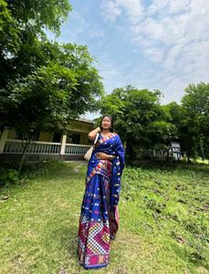 ASSAMESE SOFT SILK SAREE (TOTALLY NEW)