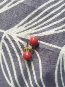 Green Galaxy Earrings