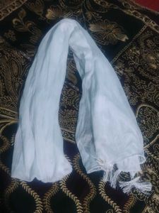 White Dupatta