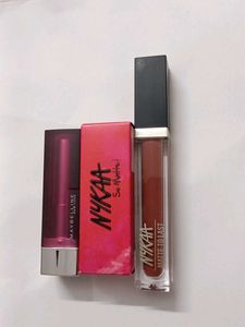 3 lipstick combo nykaa, Maybelline