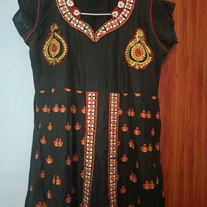 Black Kurta