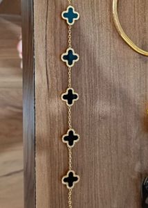 Van Cleef Double Sided Studded Bracelet For Women