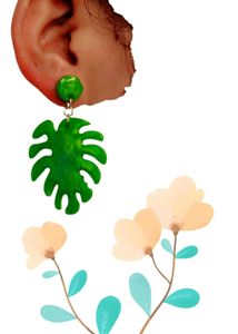 Handmade Resin Earrings.