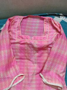 Pink Striped Top