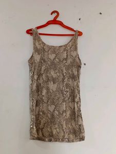 Stylish Snakeskin Tank Top