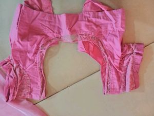 Pink Embroidered Saree