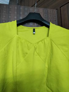 Lime Green Crop Top