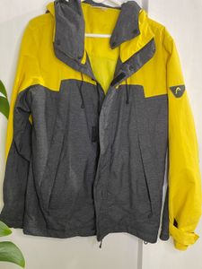 Stylish Yellow & Gray Jacket