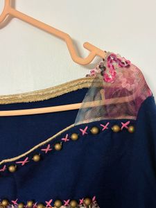 Elegant Floral Print Kurta