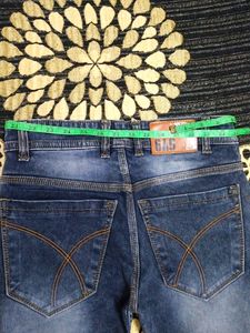 Gas Brand Navy Blue Colour Jean For Men