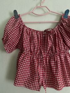 Gingham Top