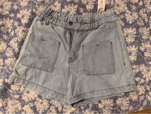 Denim Pocket Shorts