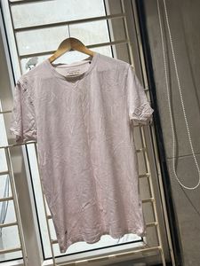 Light Pink Crew Neck Tee