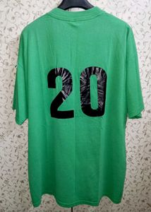 Jerzees Green Oversized Tshirt