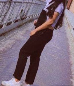 FLASH SALE Black Denim Dungaree @290