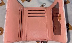 Kawaii Korean Bunny Print Trifold Wallet