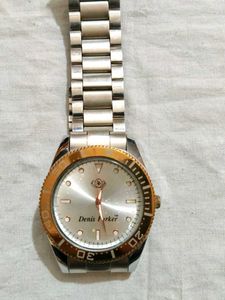 Denis Parker Two-Tone Watch, with rotate able anal