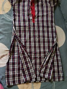 Checkered Kurti