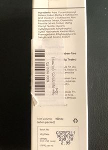 Deconstruct Oil Control Face Wash
