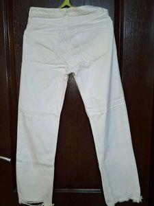 White H&amp;m Denim Jeans (Unused)