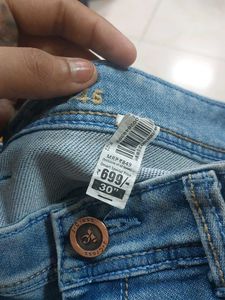 Light Wash Denim Jeans