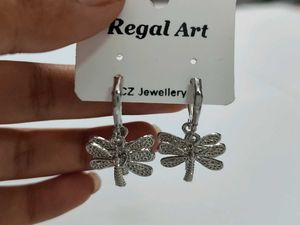 Dragonfly Drop Earrings