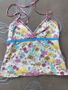 Floral Halter Top