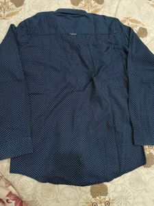 Benetton Blue Patterned Shirt