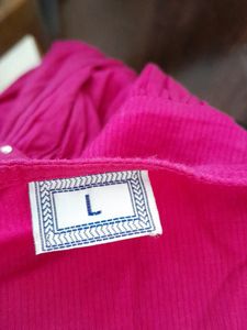 Rose Pink Casual Kurta (Women&#39;s)