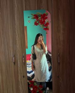 Women Lime Green Daily Wear Kurti