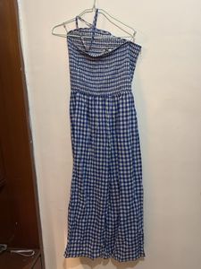 Gingham Check Jumpsuit