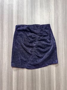 Zara Ruched Mini Skirt