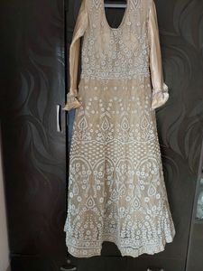 Heavy Cutdana Work Gown