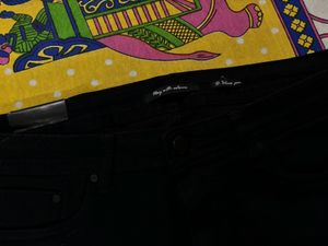 Black Denim Shorts