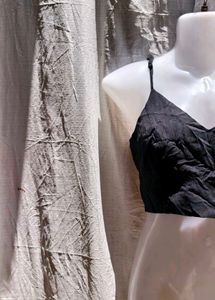 14J. SEXY BLACK CROP TOP