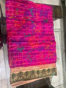 Beautiful Fancy  Organza Saree
